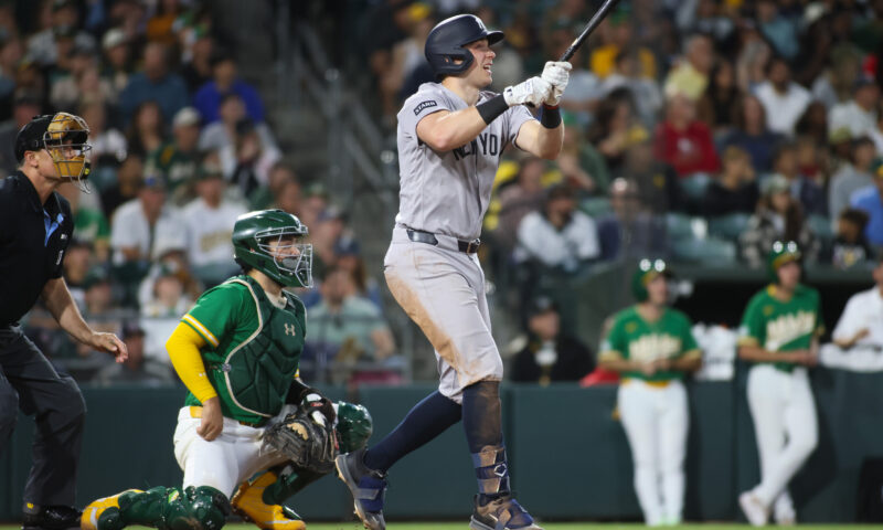 Yankees’ Ben Rice continuing to keep pace with MLB’s best: ‘must-watch TV’