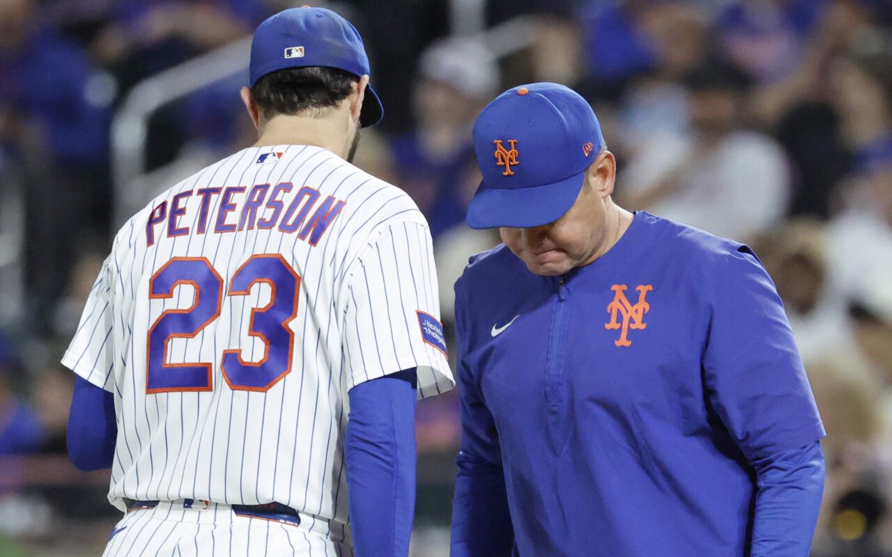 Carlos Mendoza: David Peterson knows he made defensive lapse in Mets’ previous loss