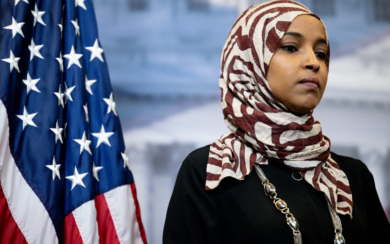 Ilhan Omar brushes off proposal that could see her banned from Congress
