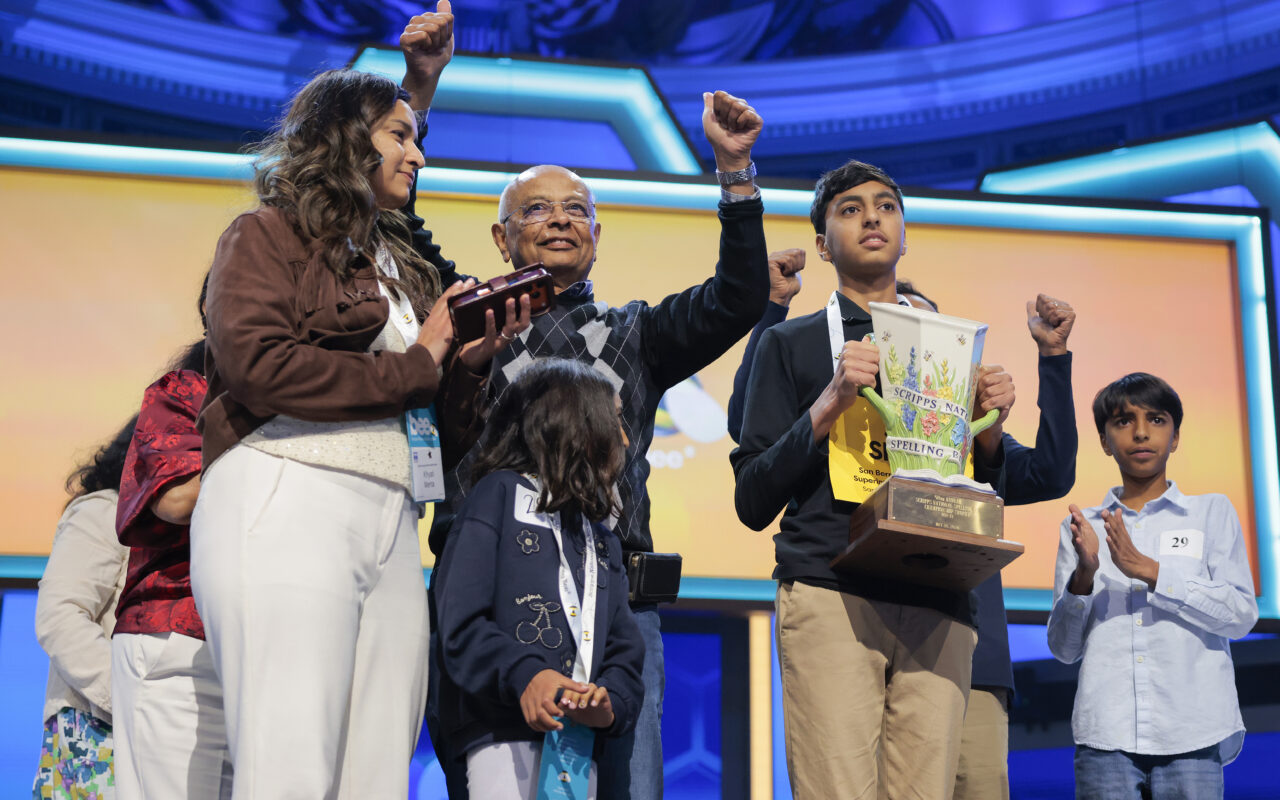 Shrey Parikh was named 2026 Scripps National Spelling Bee Champion