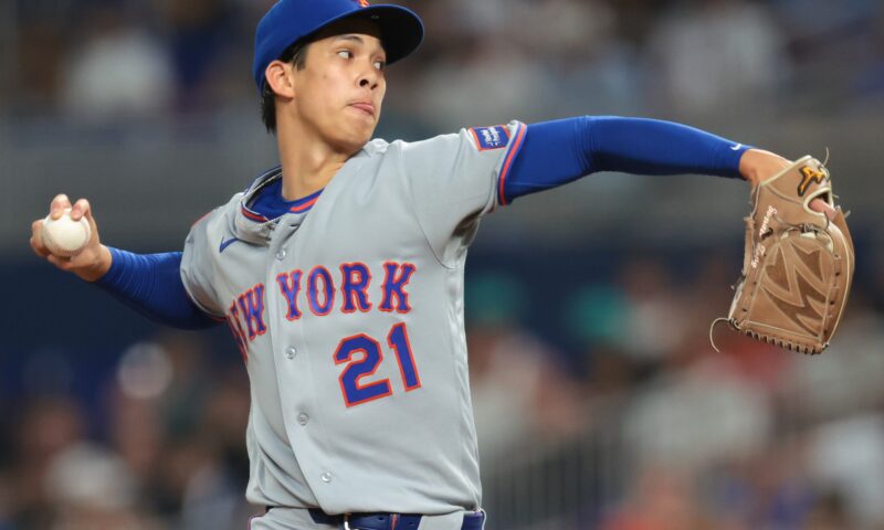 Jonah Tong sticking with Mets after strong outing in return from minors