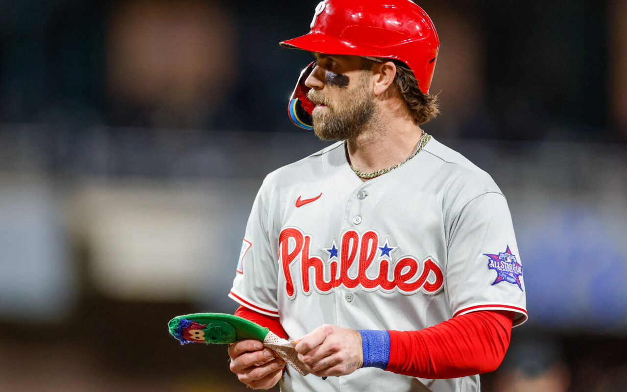 Bryce Harper responds to critics of his bizarre toothpaste routine: ‘Done it forever’
