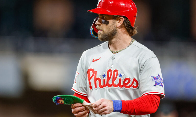 Bryce Harper responds to critics of his bizarre toothpaste routine: ‘Done it forever’