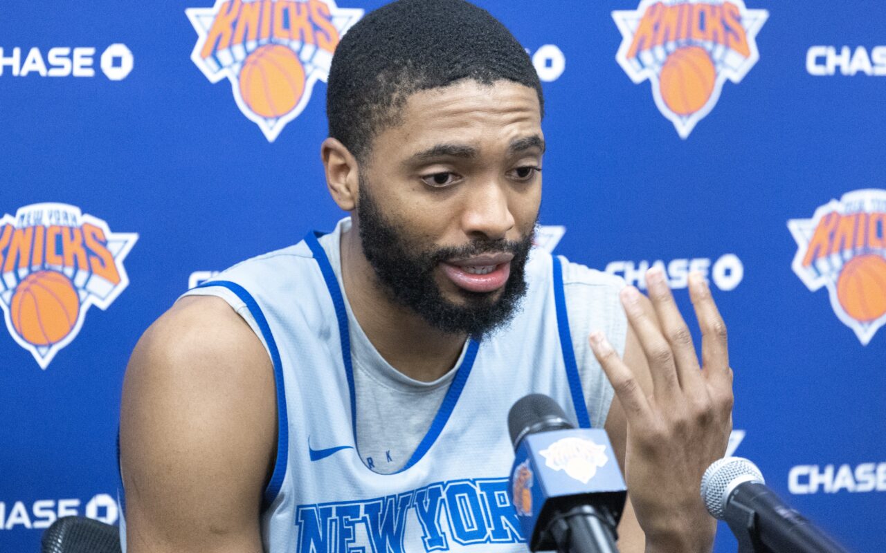 Mikal Bridges thinks starting on road in Game 1 can be positive for Knicks