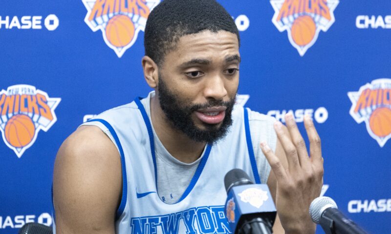 Mikal Bridges thinks starting on road in Game 1 can be positive for Knicks