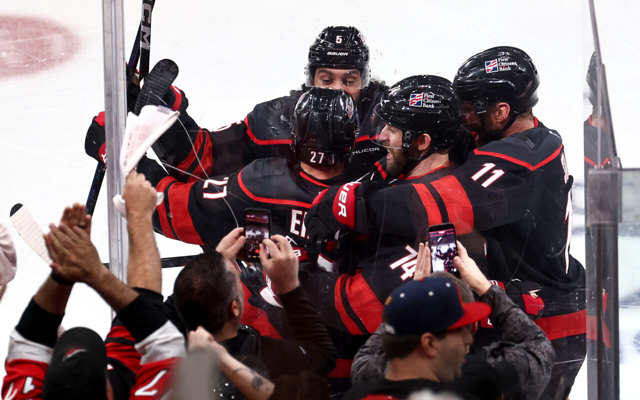Nikolaj Ehlers plays hero as Hurricanes beat Canadiens in OT to even Eastern Conference finals