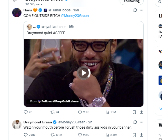Draymond Green threatens Knicks supporter with ‘smashing kids’ post as Warriors star keeps beefing with fan base