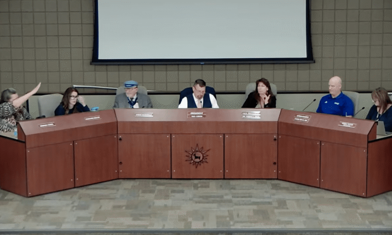 Arizona school board member gives Nazi salute, shouts ‘heil’ at ‘dictator’ board president in contentious meeting