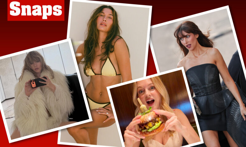 Star snaps of the week: Hailey Bieber, Suki Waterhouse, Alison Brie, Heather Graham and more