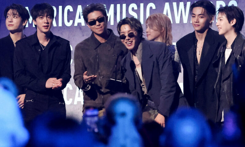 BTS dominates 2026 AMAs as K-pop sweeps major categories