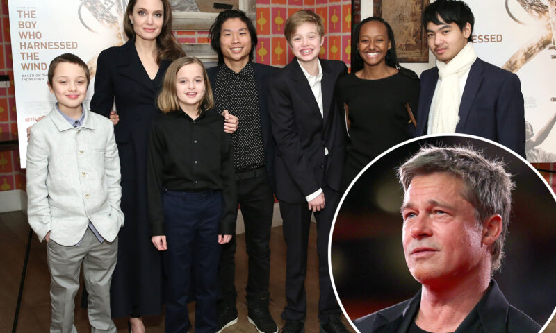 Another of Brad Pitt and Angelina Jolie’s children files to legally drop actor’s last name: report