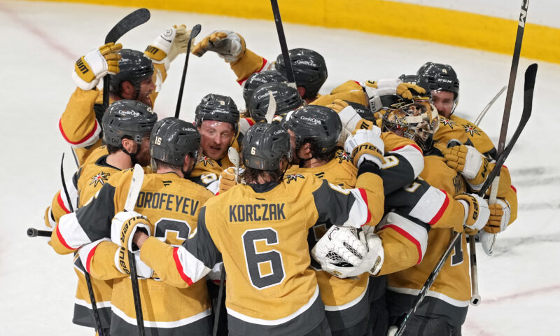 Golden Knights sweep Avalanche to advance to Stanley Cup Final