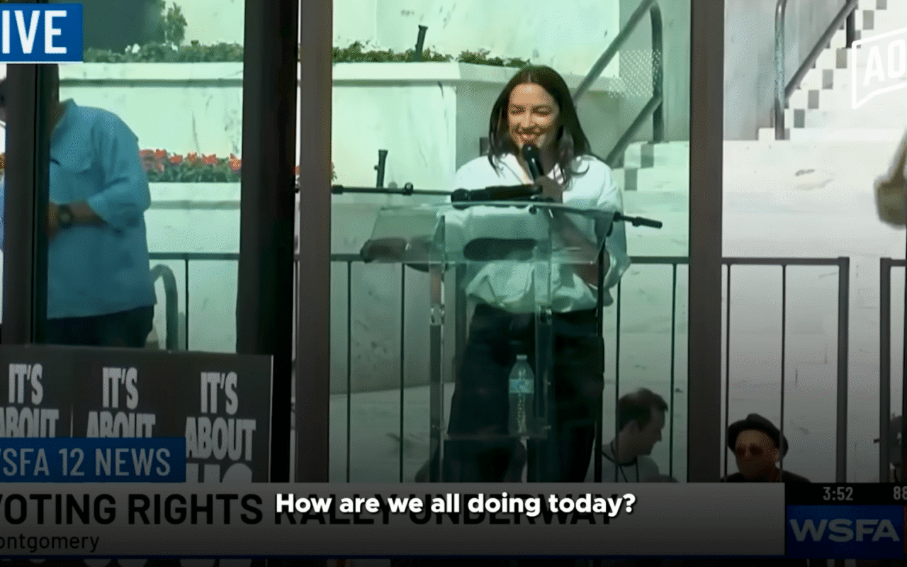 AOC tells New Yorkers to ‘pull up’ to Alabama during fiery rally speech