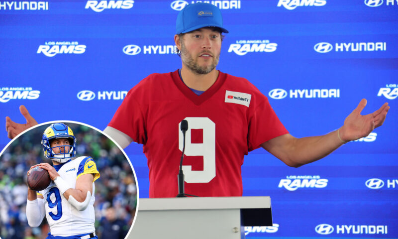 How Matthew Stafford finds motivation during late stages of NFL career