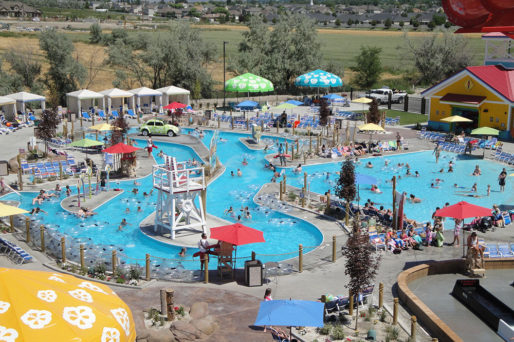 Swimmer chokes, scratches boy at water park after he splashes her with water: police