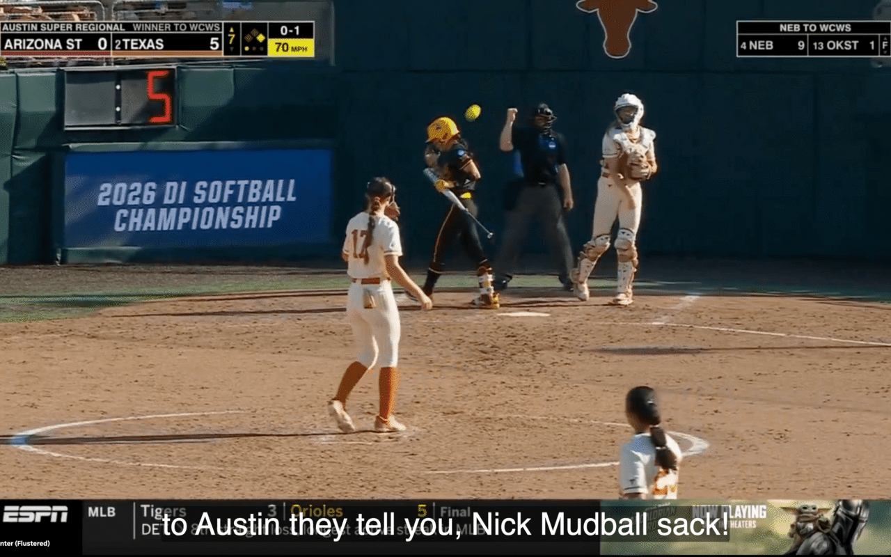 ESPN softball broadcast hit by unfortunate NSFW moment