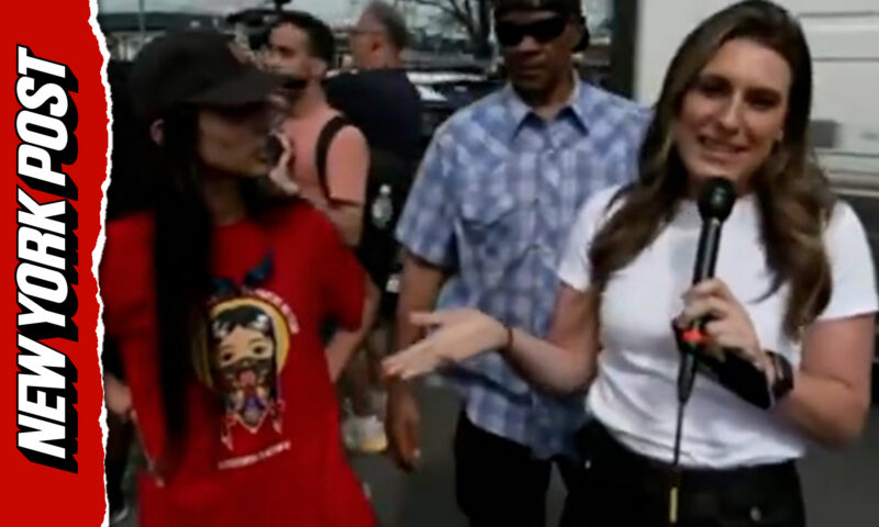 Fox News reporter’s searing response to foul-mouthed anti-ICE protester who interrupts live shot