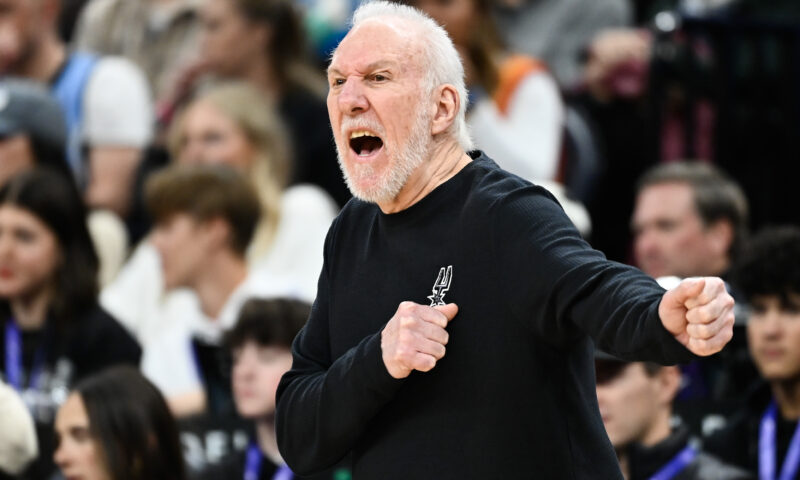 How Gregg Popovich helped Spurs even Western Conference finals with Game 4 rout: ‘That’s BS’