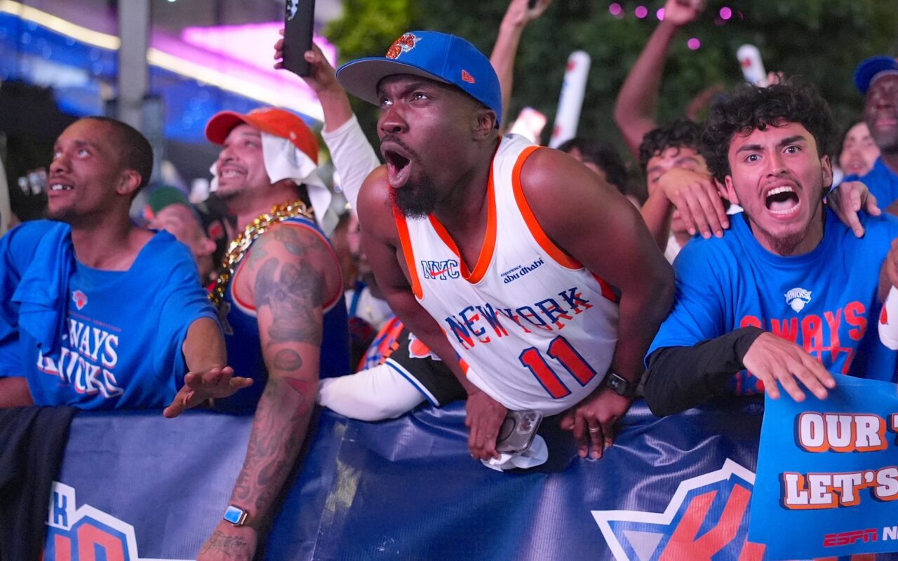 Best dressed Knicks! Die-hard fans bring stylish heat to playoff games against Cavaliers