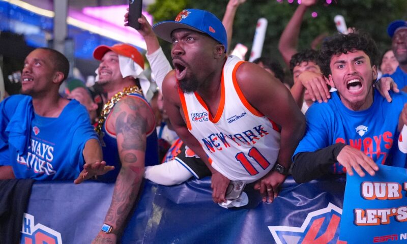 Best dressed Knicks! Die-hard fans bring stylish heat to playoff games against Cavaliers