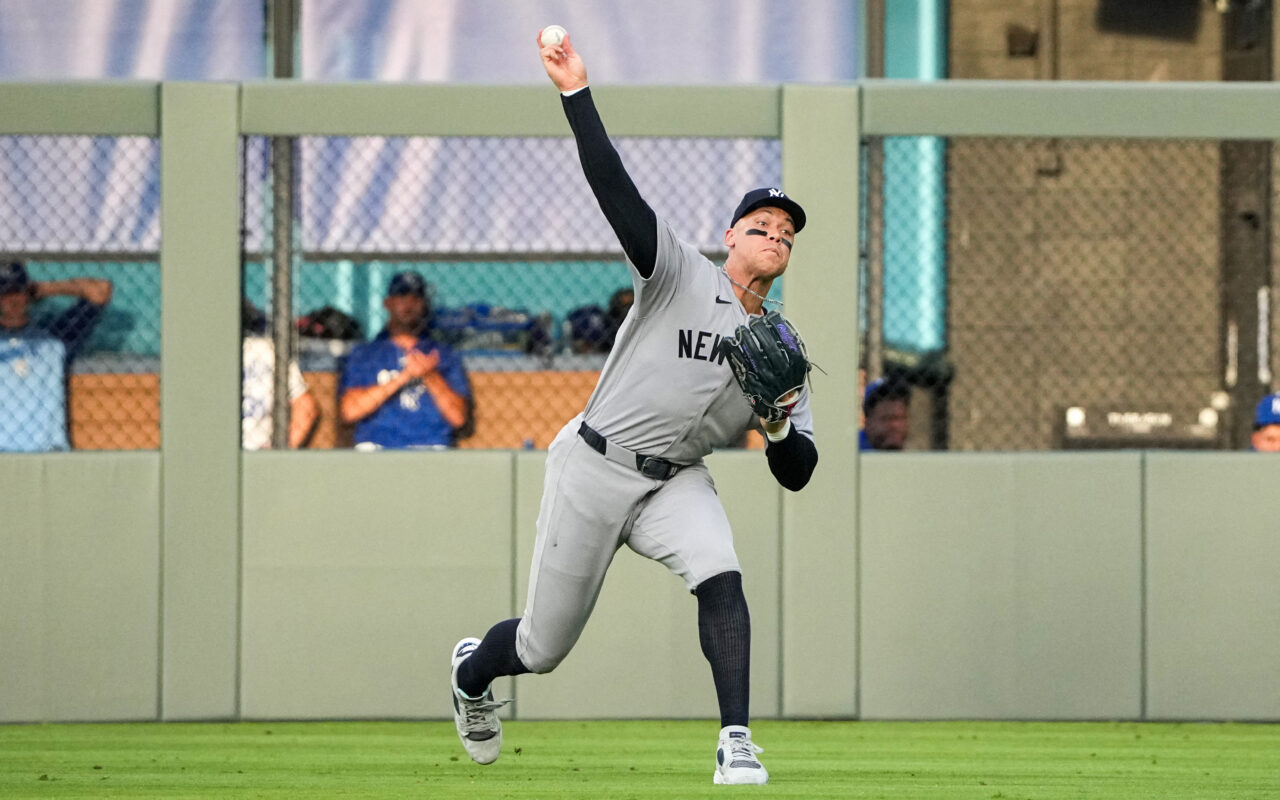Aaron Judge throws out runner at plate in tone-setting Yankees reminder