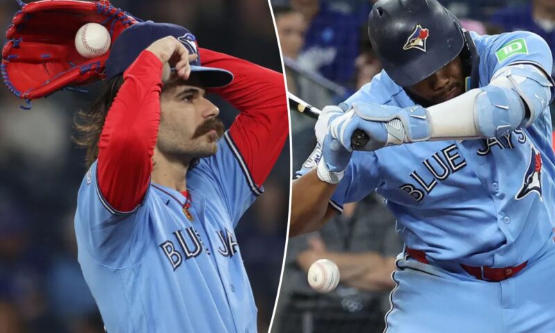 Vladimir Guerrero Jr., Dylan Cease exit early in possible Blue Jays injury disaster