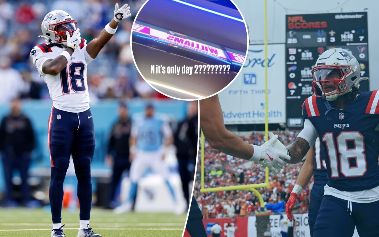 Patriots receiver makes outrageous social media post