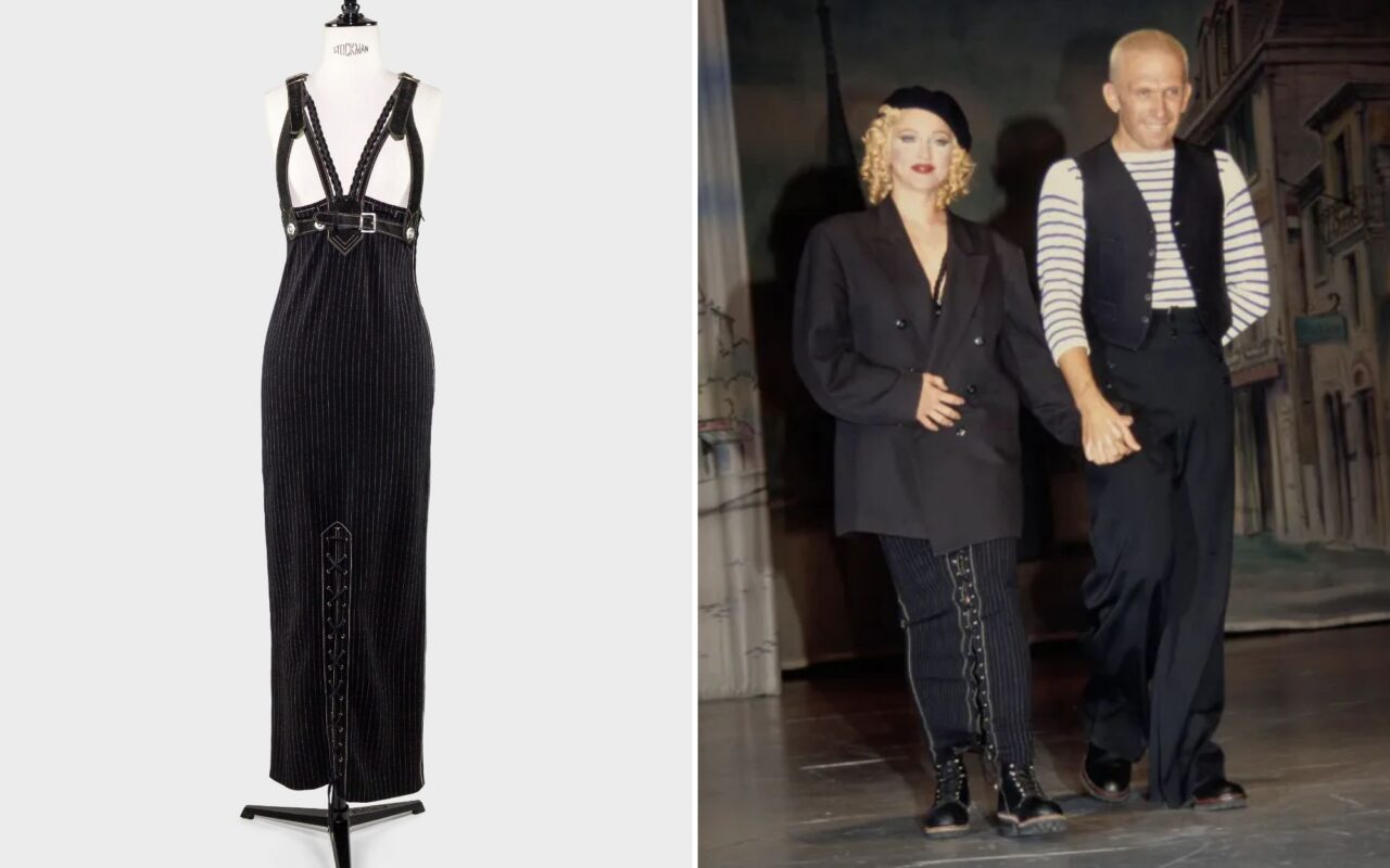 From Cartier’s golden gift to American astronauts to Madonna’s breast-baring Gaultier dress: Comité Colbert’s new exhibit celebrates France’s friendship with the US