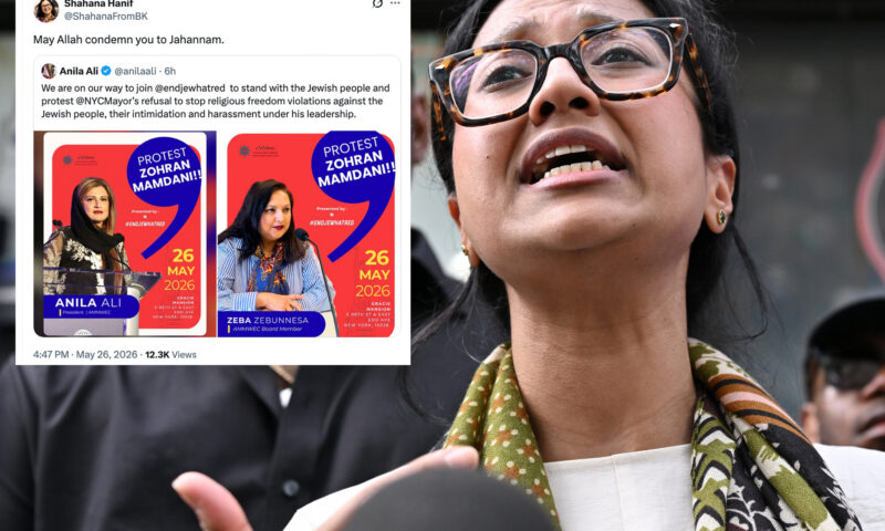 NYC Dem socialist Councilwoman Shahana Hanif condemns Muslim organizers to hell in vile post slamming pro-Israel protest