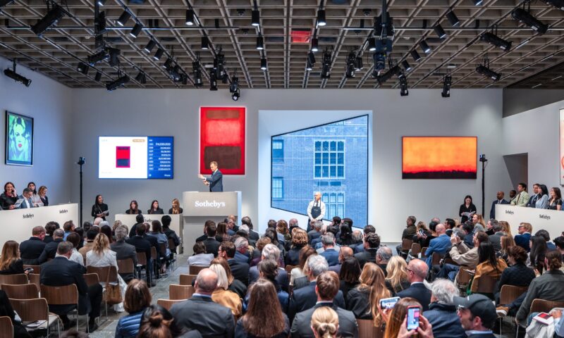 Artists making record sales again with $2.5B haul at auction for Jackson Pollock, Rothko, Banksy
