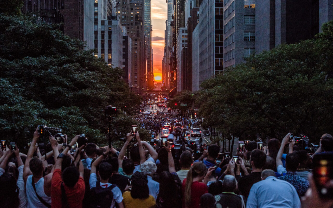 Spectacular ‘Manhattanhenge’ descends on NYC streets at sunset tonight — here’s how to see it