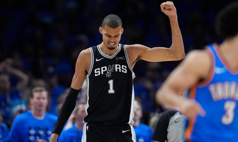 Bettor wins $1.7M parlay after Spurs Game 7 victory: ‘All you gotta do is believe’