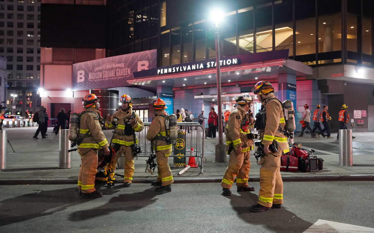 Amtrak train catches fire, 2 seriously injured as Penn Station service is disrupted