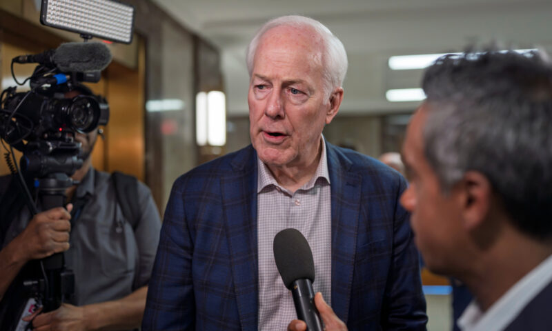Texas Sen. Cornyn insists he can overcome Trump endorsing primary rival Ken Paxton