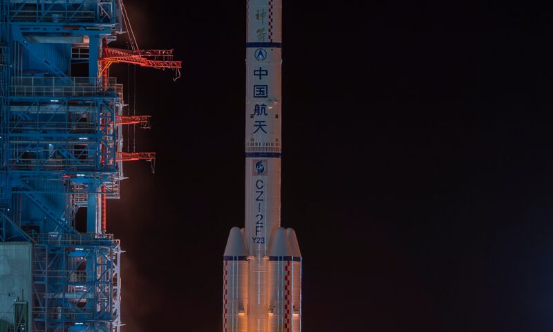 China launches Shenzhou 23 spacecraft with 1 of 3 astronauts set for yearlong stay