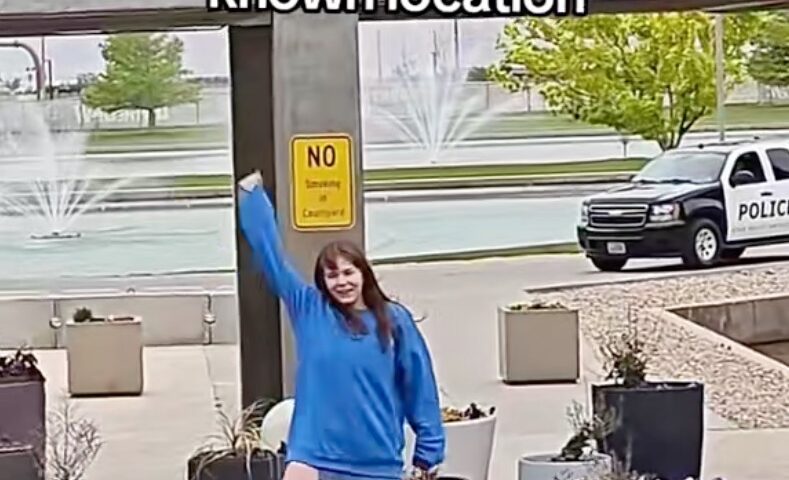Woman bizarrely dances near Charlie Kirk assassination site in viral TikTok video: ‘Paying my disrespects’