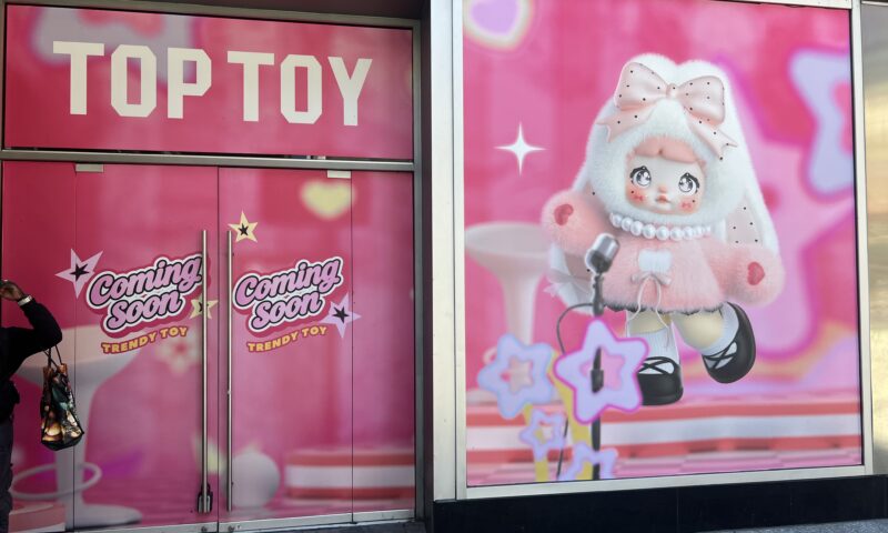 Asian toy companies — like Labubu maker — invading NYC’s Times Square after recent departures