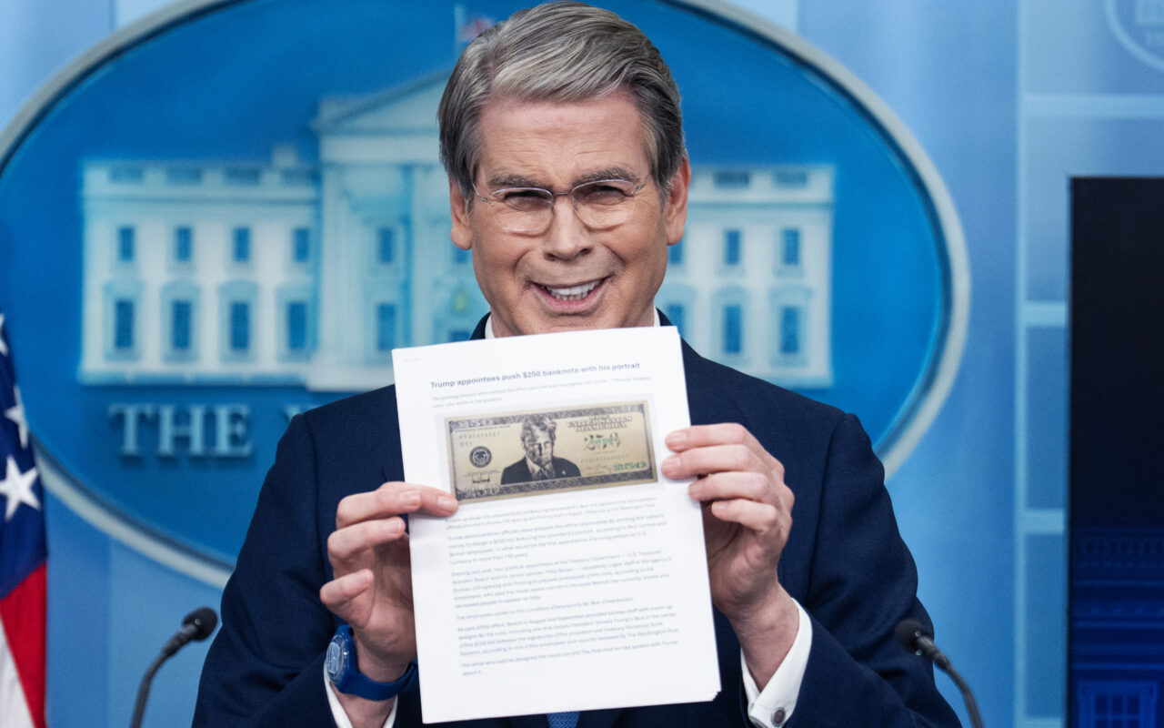 Scott Bessent says it’s ‘fitting’ to put Trump’s face on $250 bill: ‘Great celebratory note’