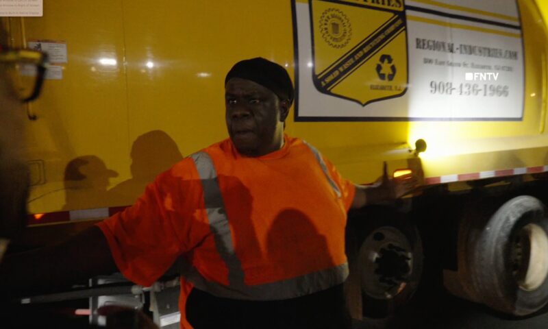 Truck driver goes off on Delaney Hall anti-ICE protesters after they block him from doing his job — as Antifa thugs battle agents
