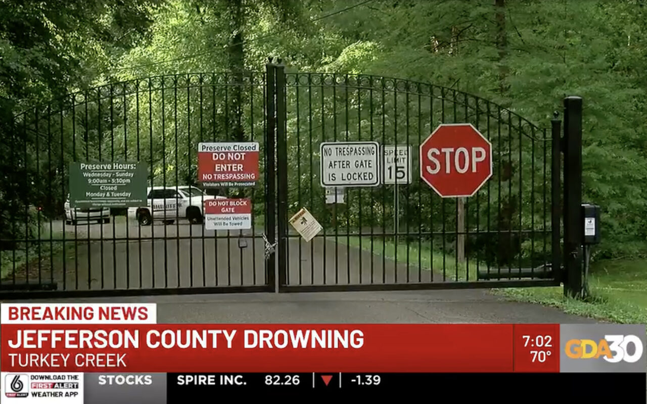 2 children drown as they’re swept away from mother in Alabama nature preserve creek