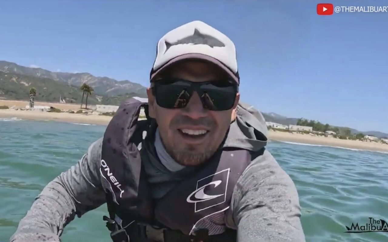 Terrifying moment great white shark attacks diver’s camera off SoCal
