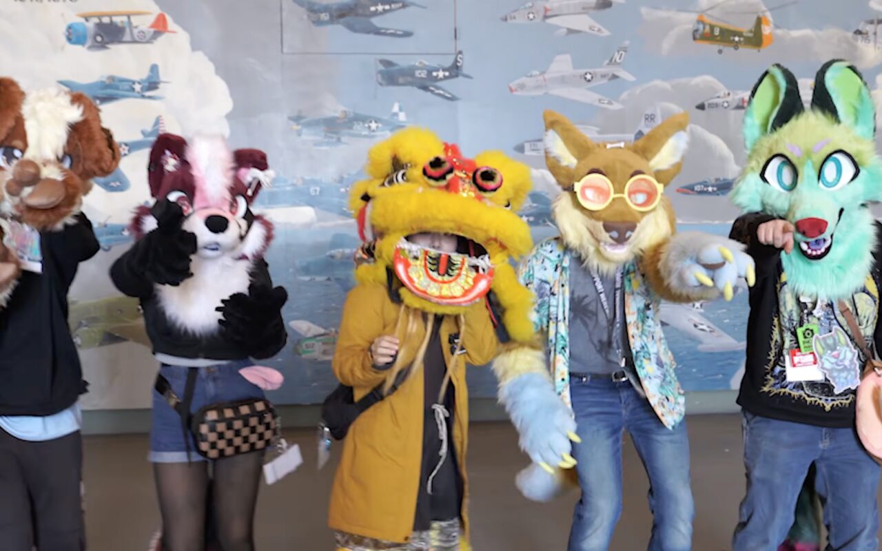 Legendary warship that defeated the Japanese and recovered Apollo 11 turns into raunchy furry camp