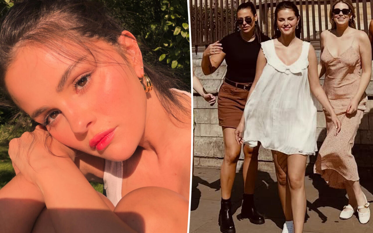 Selena Gomez’s $150 white sneakers are ‘so comfortable’ — and pair perfectly with summer dresses