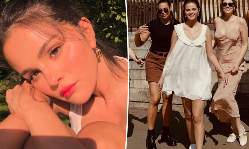 Selena Gomez’s $150 white sneakers are ‘so comfortable’ — and pair perfectly with summer dresses