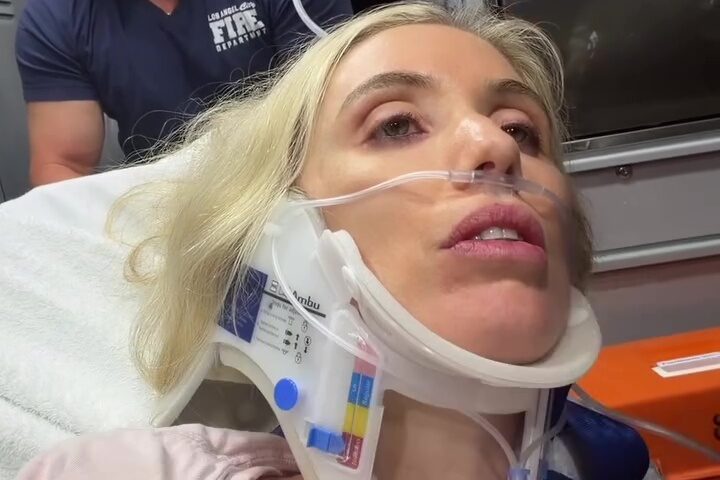Comedian Laura Clery praises first responders after she was crushed by 600-lb fridge in terrifying accident: ‘Actual heroes’