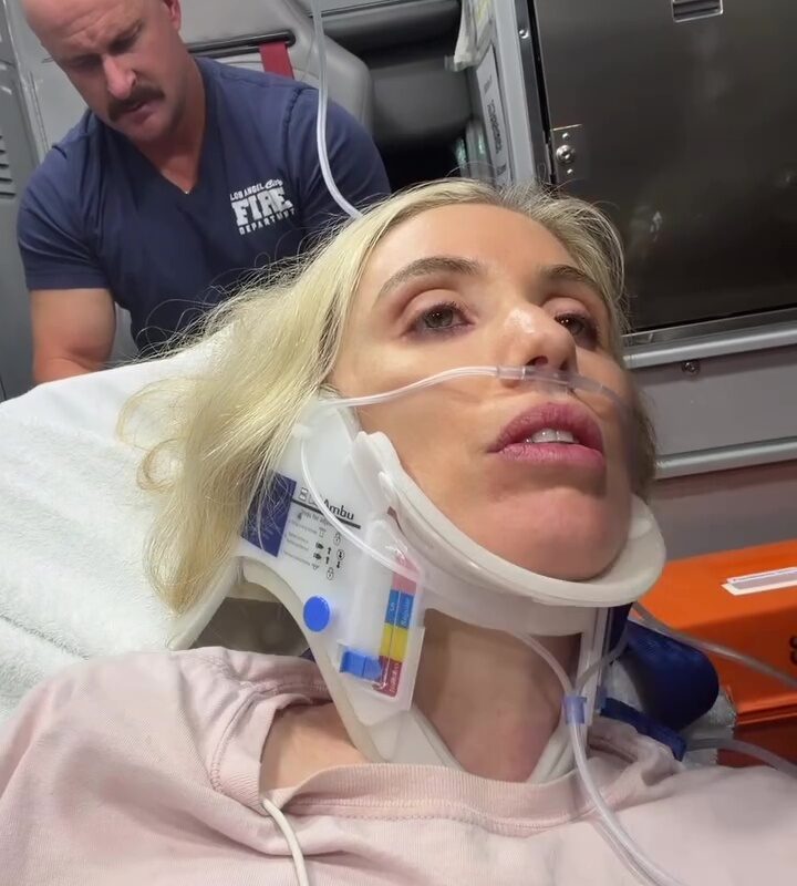Comedian Laura Clery praises first responders after she was crushed by 600-lb fridge in terrifying accident: ‘Actual heroes’