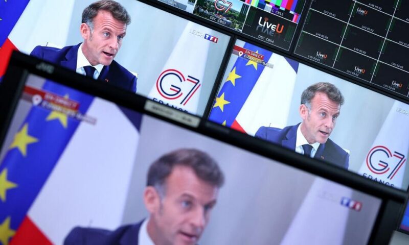 مباشر: كلمة الرئيس الفرنسي إيمانويل ماكرون في ختام قمة مجموعة السبع