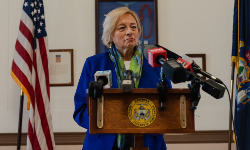 Mills Reminds Maine Voters She’s ‘Still on the Ballot’ for Senate Amid Platner Controversy