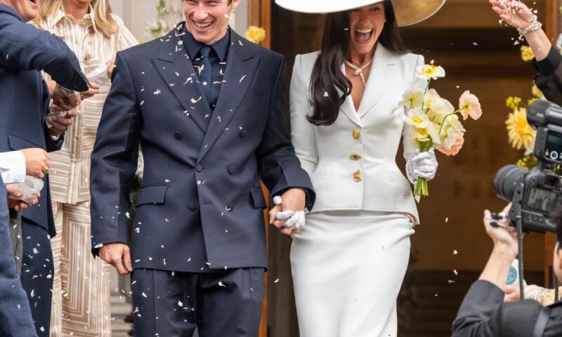 Dua Lipa and Callum Turner Get Married at London’s Old Marylebone Town Hall