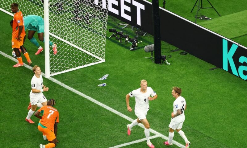 النرويج تقصي كوت ديفوار وتضرب موعداً مع البرازيل في كأس العالم